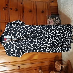 Merona Black & Beige Dress